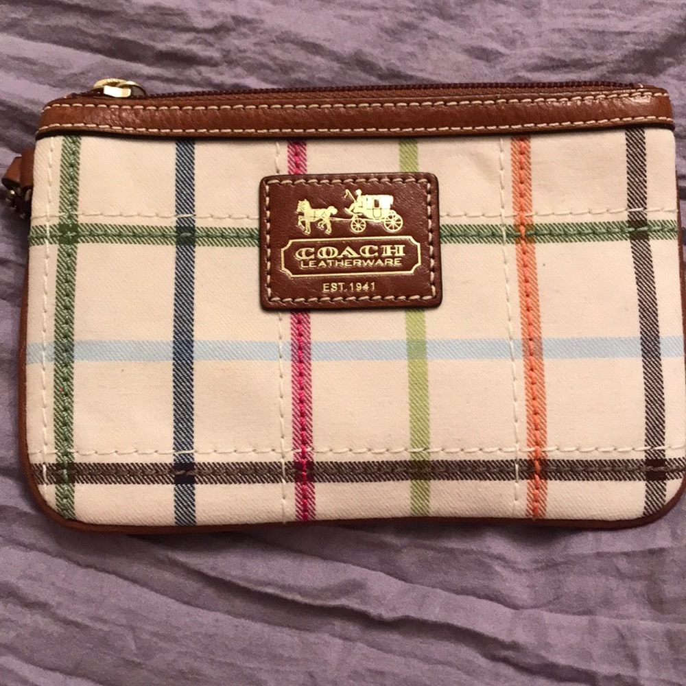 Coach wallet wristlet